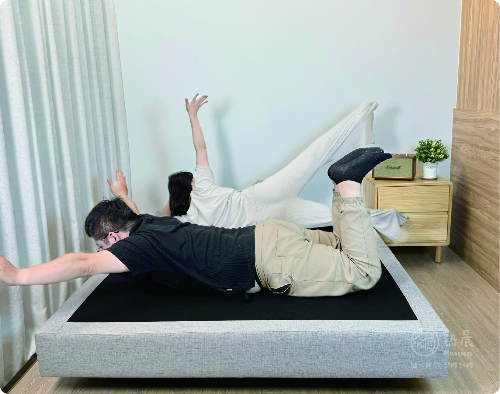 可承載數百公斤床架，耐重、耐壓、不容意變形